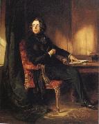 Maclise, Daniel Charles Dickens painting